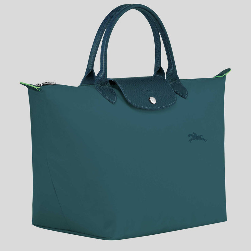 LONGCHAMP Le Pliage Green M Handbag Paon L1623919