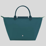 LONGCHAMP Le Pliage Green M Handbag Paon L1623919