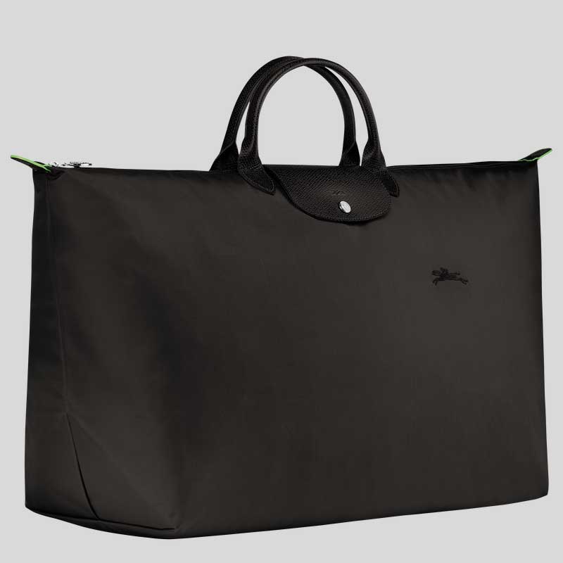 LONGCHAMP Le Pliage Green M Travel Bag Black L1625919