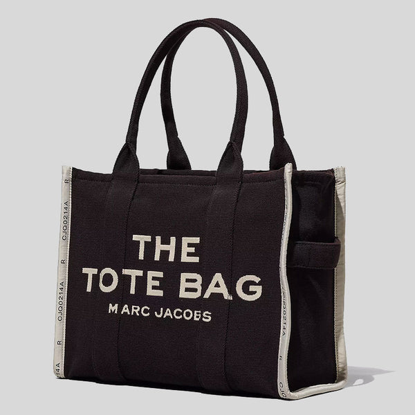 MARC JACOBS The Jacquard Large Tote Bag Black M0017048