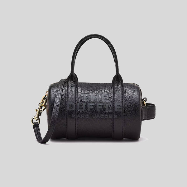 MARC JACOBS The Leather Mini Duffle Bag Black 2S4HCR032H02 lussocitta lusso citta