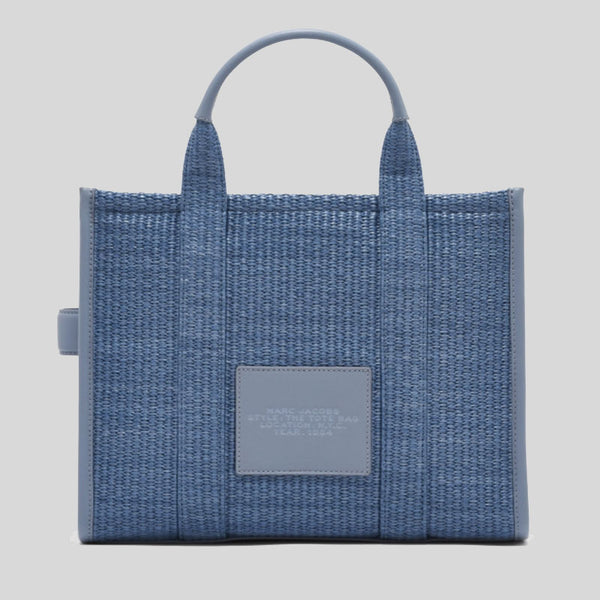 MARC JACOBS The Woven Medium Tote Bag Pale Blue 2S4HTT057H03