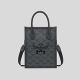 MCM Mini Himmel Tote In Lauretos Dark Grey MMTEAAC02ED001 lussocitta lusso citta