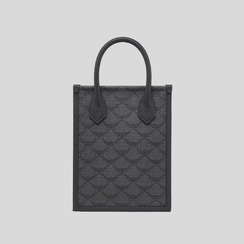 MCM Mini Himmel Tote In Lauretos Dark Grey MMTEAAC02ED001