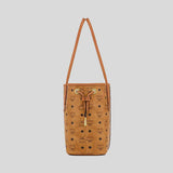 MCM Small Reversible Liz Shopper in Visetos Cognac MWPDSLR04CO001