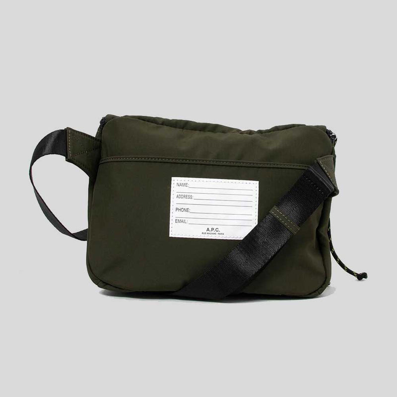 A.P.C. Trek Bum Bag Dark Khaki PAAFHH62219