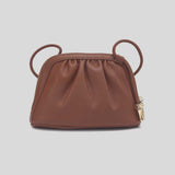 A.P.C. Ninon Small Drawstring Bag Nut Brown PUAATF61765