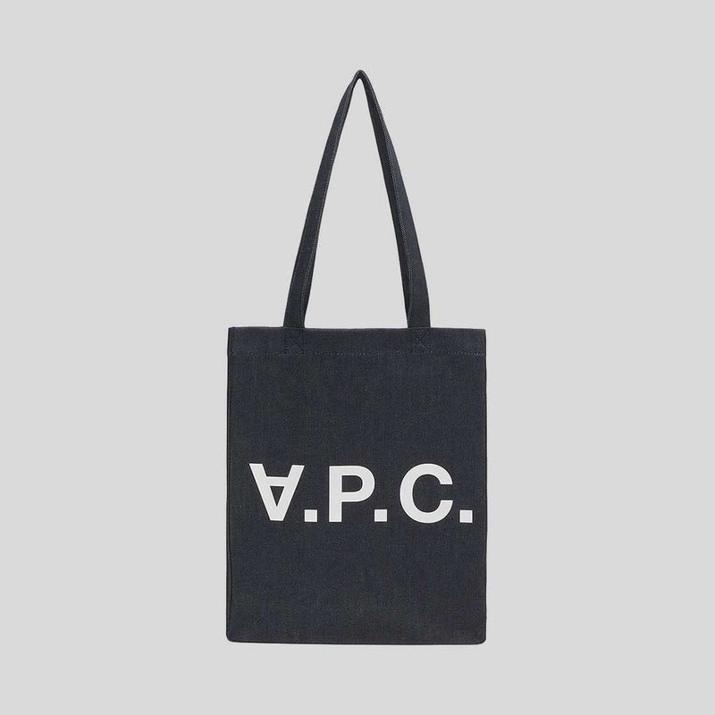 A.P.C Laure Unisex Shopping Tote Bag Indigo COCSXM61445IAI lussocitta lusso città