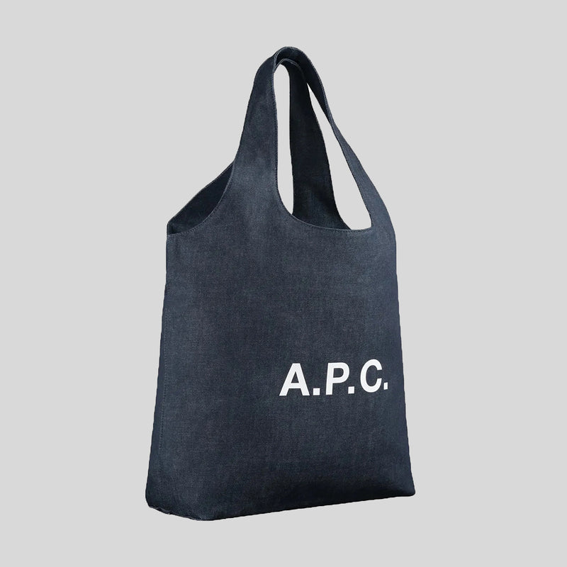 A.P.C. Ninon Unisex Tote Bag Indigo COCSXM61565IAI