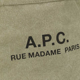 A.P.C. Recuperation Shopping Bag Khaki CODBMH61318JAA