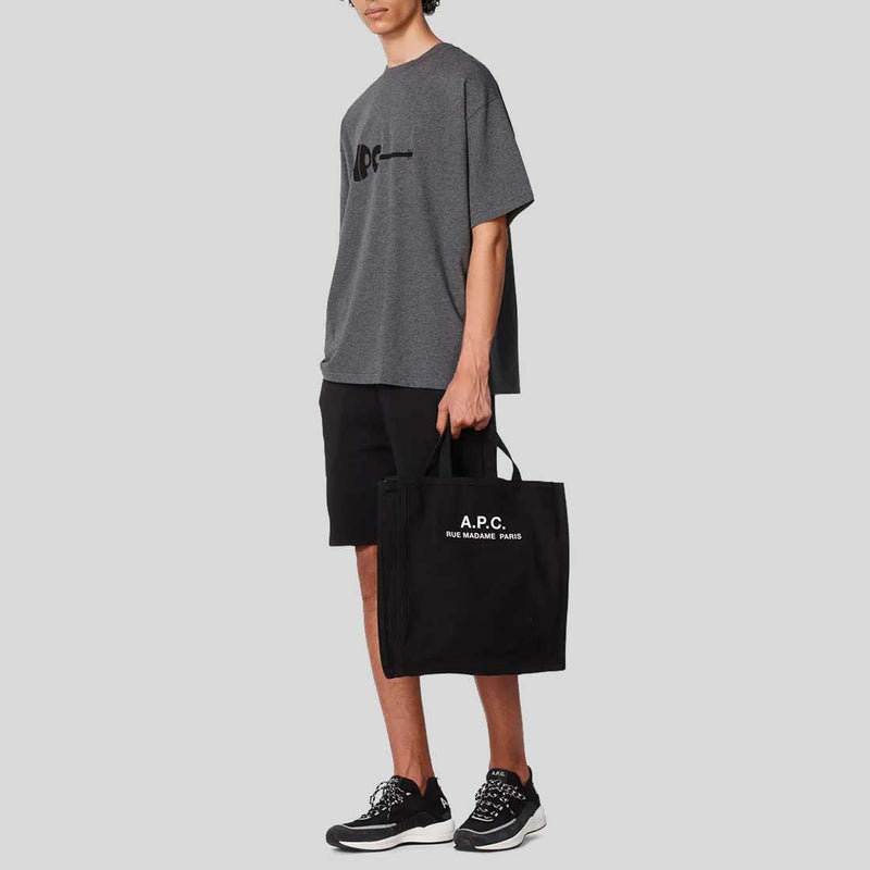 A.P.C. Recuperation Shopping Bag Black CODBMH61318LZZ