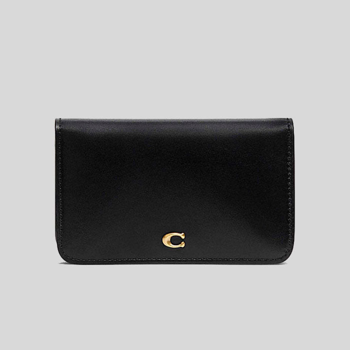 COACH Slim Card Case Black C4818 – LussoCitta