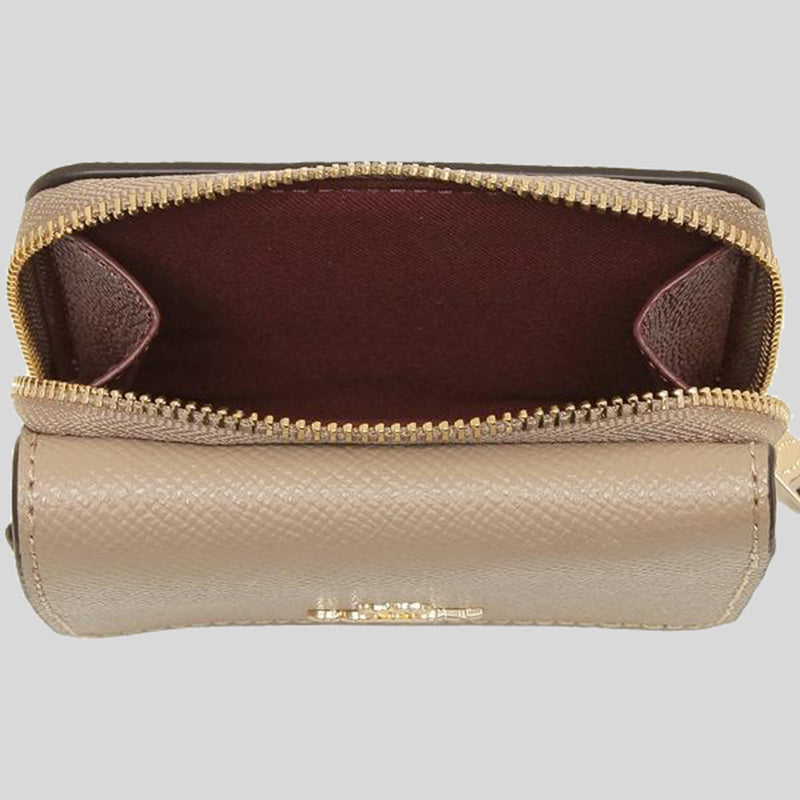 COACH COIN WALLET IN SIGNATURE CROSSGRAIN LEATHER – Pit-a-Pats.com