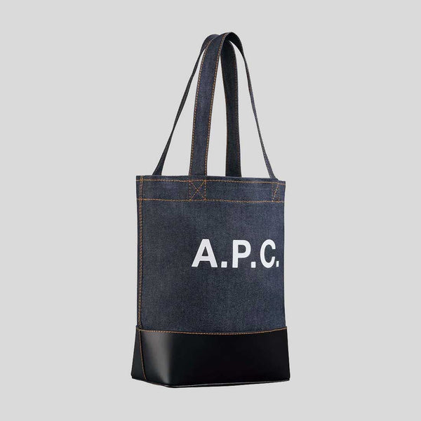 A.P.C. Axel Small Unisex Tote Bag Navy CODDPM61568IAK