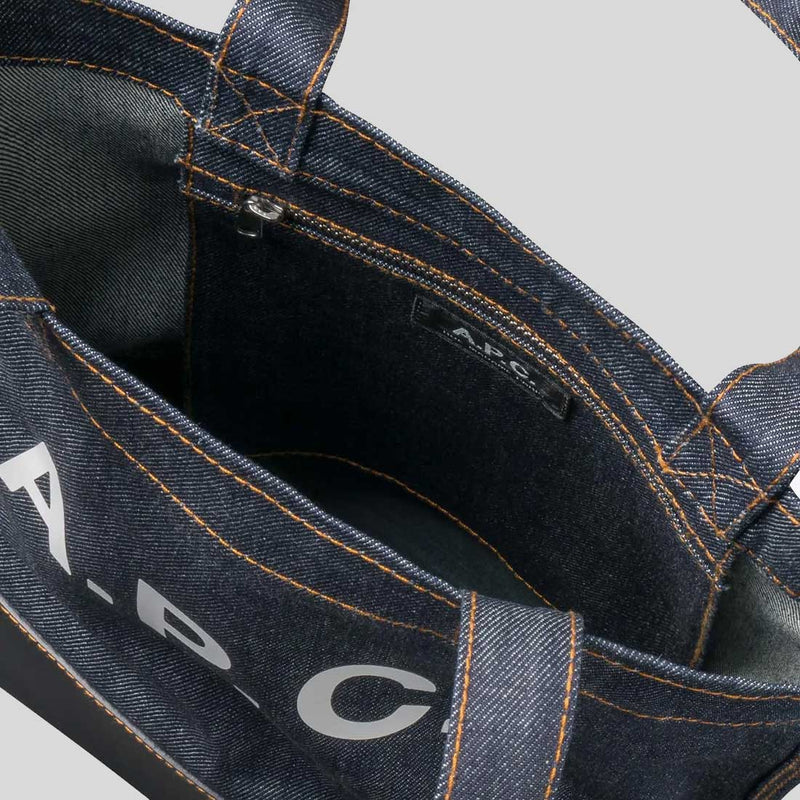 A.P.C. Axel Small Unisex Tote Bag Navy CODDPM61568IAK