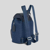 COACH Pace Large Backpack In Signature Jacquard Dark Denim CT812