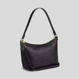 COACH Zip Top Shoulder Bag Black CW390