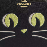 COACH Canteen Crossbody Bag With Halloween Cat Black CW467