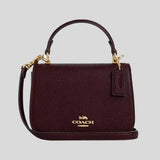 COACH Lysa Top Handle Bag Merlot CX575