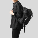 GUCCI Guccissima Unisex Signature GG Nylon Backpack Black 510336