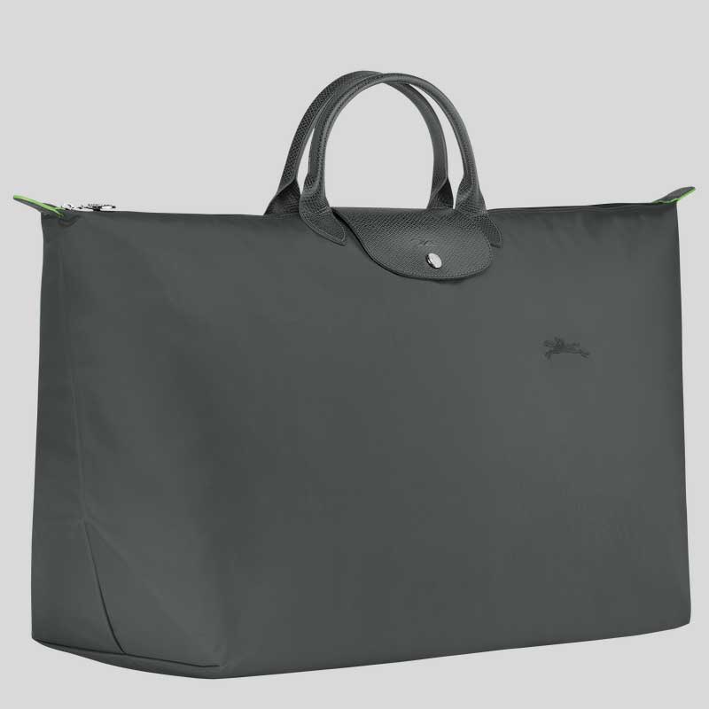 LONGCHAMP Le Pliage Green M Travel Bag Graphite L1625919