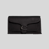 COACH Tabby Chain Clutch Crossbody Black CE772