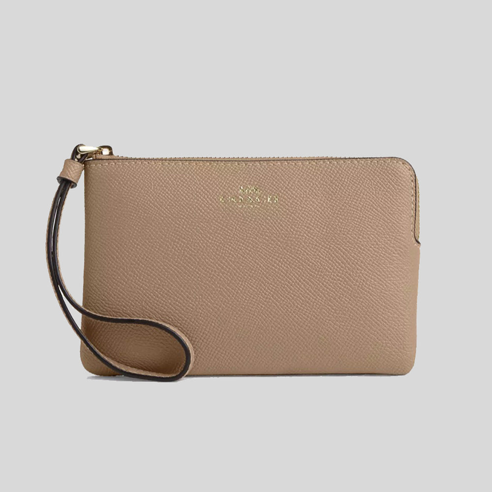 Taupe wristlet sale