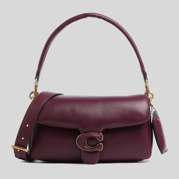 COACH Pillow Tabby Shoulder Bag 26 Deep Berry C0772 lussocitta lusso citta