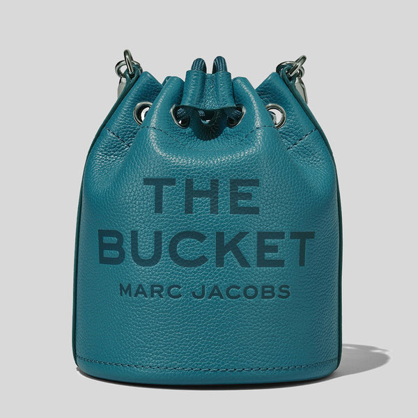 MARC JACOBS The Leather Bucket Bag Harbour Blue H652L01PF22