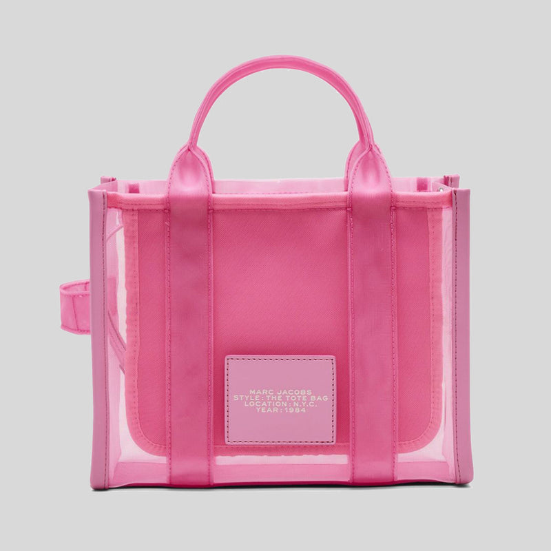 MARC JACOBS The Mesh Small Tote Bag Candy Pink 2S4HTT035H03