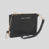 MARC JACOBS Daily Top Zip Wristlet Black S100M06RE22