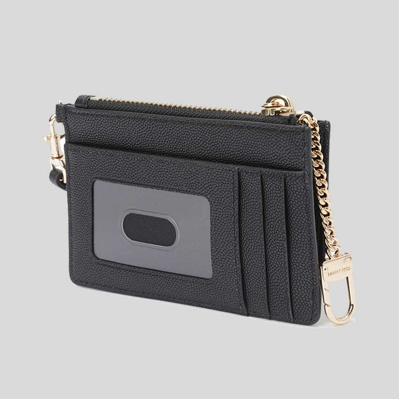 MARC JACOBS Daily Top Zip Wristlet Black S100M06RE22