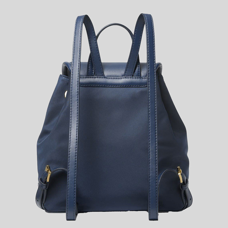 MICHAEL KORS Cara Small Nylon Backpack Navy 30R4GRKB1C