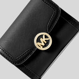 MICHAEL KORS Leida Medium Wallet Black 35S4G9GF2L