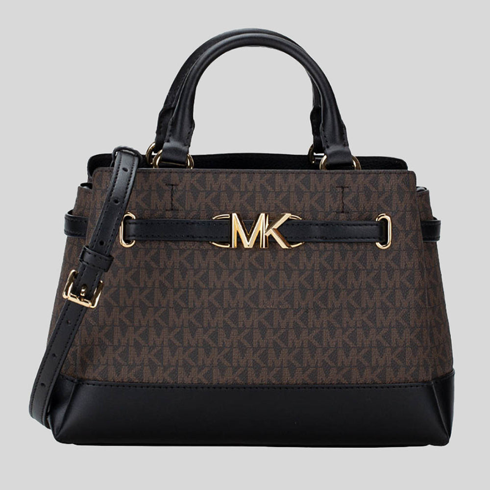 Mk black satchel best sale