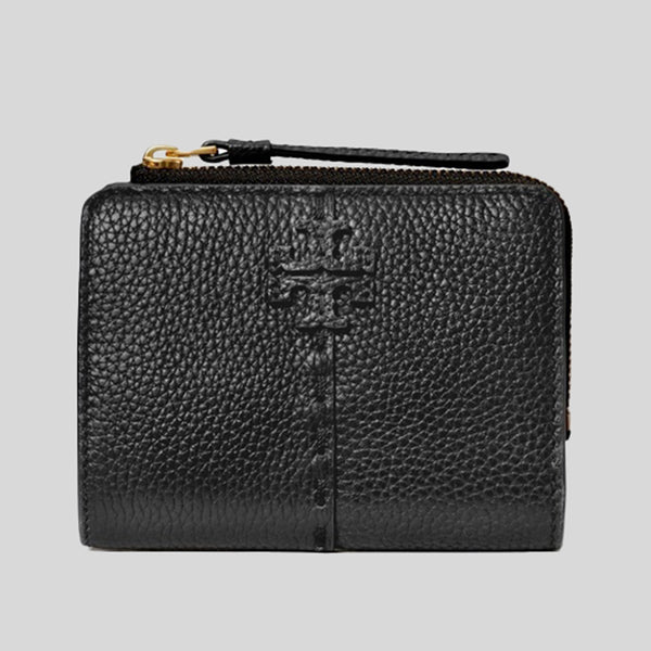 Tory Burch McGraw Bifold Wallet Black 148751 lussocitta lusso città