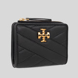 Tory Burch Kira Chevron Bifold Wallet Black 153121