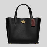 COACH Willow Tote 24 Black C8869