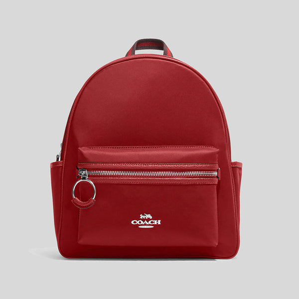 Coach Ellis Nylon Backpack 1941 Red Multi CA210