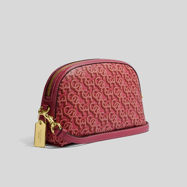 Coach Madi Crossbody With Coach Monogram Print Rouge CF343