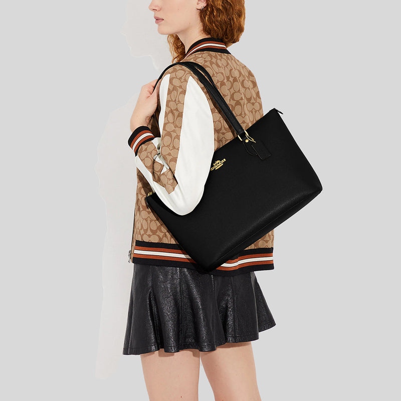 Coach CH285 Gallery Tote IN Black 