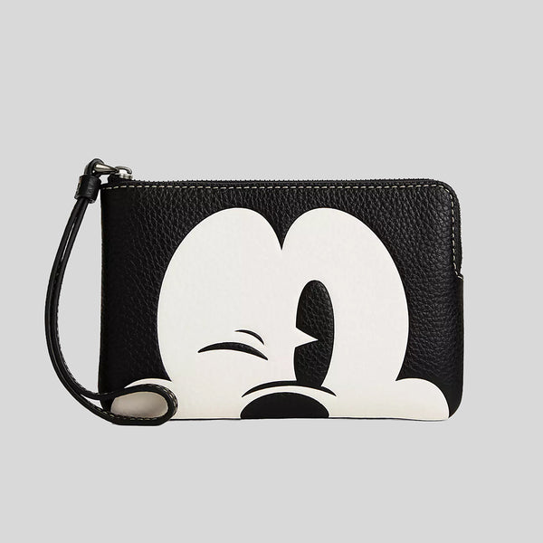 Coach mickey discount wristlet