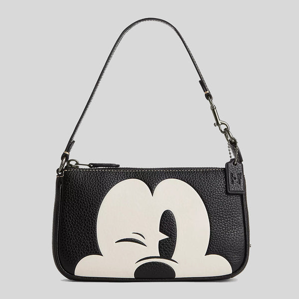 Coach Disney X Coach Nolita 19 With Wink Mickey Mouse Black Multi CN506