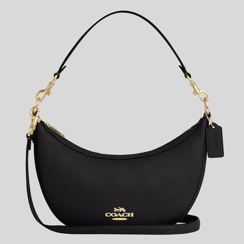 COACH Aria Shoulder Bag Black CO996