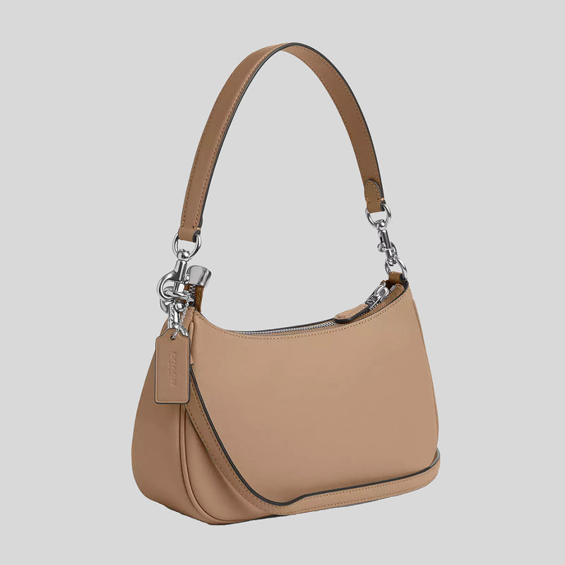 COACH Teri Shoulder Bag Taupe CR099