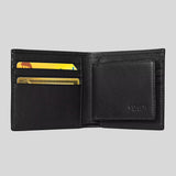 COACH Men's 3 In 1 Wallet In Smooth Calf Leather Black CR911