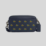 COACH Jayden Crossbody Bag With Fish Print Denim Multi CT870