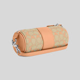 COACH Nolita Barrel Bag In Signature Jacquard Faded Blush CU003