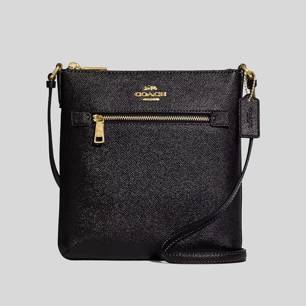 COACH Mini Rowan File Bag Black CV405