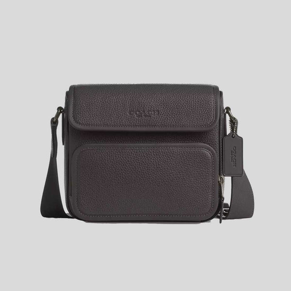 COACH Sullivan Flap Crossbody Bag Graphite CY800